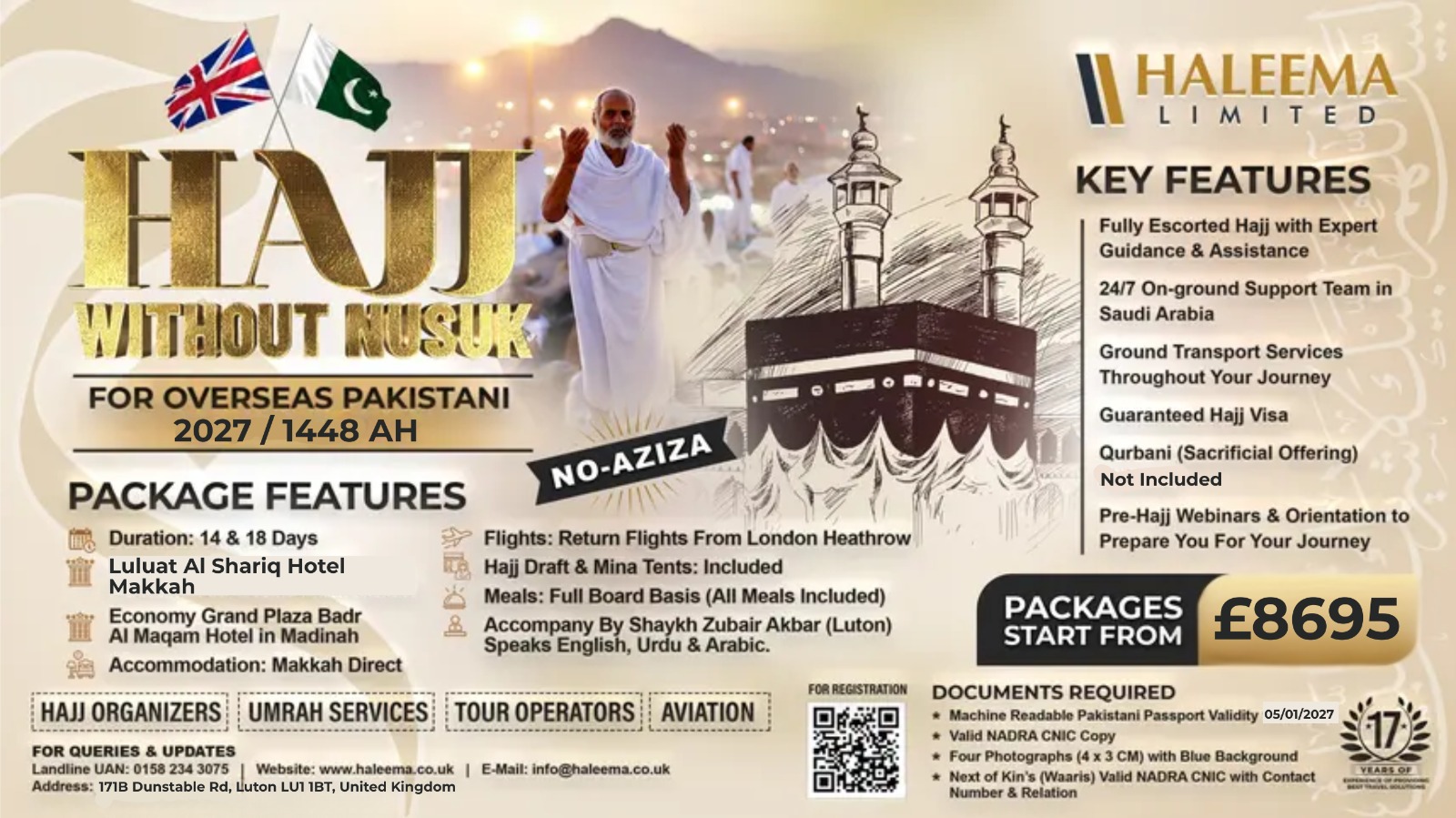haleema hajj package 2027